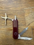 Victorinox Rostfrei Swiss Army Folding Knife Blade Nail-file Scissor Key- Loop. Fixed Price $33.85.