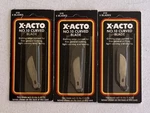 New Acto X210 No. General Purpose Blade. 3 Packs Of - 15 Blades Total. Fixed Price $25.00.
