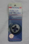 Century Metric Die #97616 11.0 X 1.50 High Carbon Alloy Brand New. Fixed Price $12.99.