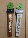 Set Of Brand New Hop Valley Brewing Company Beer Tap Handles Knob 12. Fixed Price $22.00.
