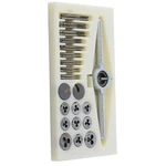 Steel 31PCS Mini Hss Tap And Die Metric 1MM-2.5MM Watchmaker Model Tools Kit. Fixed Price $38.05.