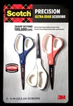 3M Scotch Precision Ultra Edge 8" Scissors Titanium Blades Pack Set Comfort. Fixed Price $24.49.