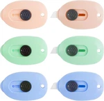 Mini Ceramic Box Cutter, Package And Opener, 6PCS, Pink Blue Green. Fixed Price $11.75.