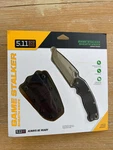 5.11 Tactical Game Stalker Fixed Blade Knife Aus 8 S.s. &polymer Sheath. Fixed Price $58.73.