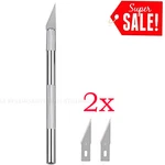 Precision Hobby Knife Designer Series Craft Aluminum Barrel + 3 Blades New. Fixed Price $114.59.