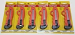 Kc Professional Break-away Utility Knife, 7 Point Blade, Large Grip, 6/LOT. Fixed Price $16.95.
