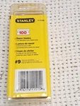 Brand New Stanley 11-515A Professional Glass Scraper Blades 100 Pcs. Fixed Price $19.99.