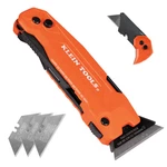 Klein Tools 44306 Flickblade 2-IN-1 Utility Knife & Scraper With Storage. Fixed Price $24.99.