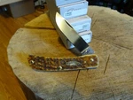 Case Xx Pocket Knife Model CA-30092 3.63" Closed Sod Buster Cs Blade Amber Peach. Fixed Price $61.99.
