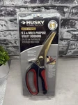 Husky 9.5 Multi Purpose Utility Scissors Titanium Coating T1 New. Fixed Price $27.95.