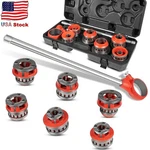 Tool 12-R 1/2" Npt Exposed Ratchet Pipe Threader Set Fits Ridgid Dies 36475. Fixed Price $729.60.