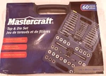 Tap & Die Set Mastercraft - Neuf, 60 Pi Ces. Fixed Price $50.03.