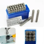 36PCS Number And Letter Stamp Tool Set Steels 3/16"5MM A-z 0-9 Metal Punch Press. Fixed Price $27.99.