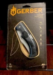 Nib - Gerber Usa Gator Folding Clip Point Knife 3.76 W/ Sheath 420 Hc Steel. Fixed Price $39.95.