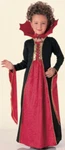 Rubies Gothic Vampiress Horror Child Girls Halloween Costume 881029. Fixed Price $13.99.