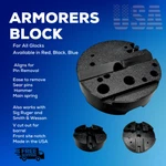 Bench Block For Armorer's Maintenance Tool Pin Punch Removal Gunsmith. Fixed Price $10.59.