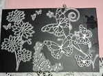 6 Total Pcs Of Butterfly / Floral Theme Cutting Dies - Unbranded. Fixed Price $8.99.