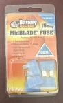 Wirthco 24365 Fuse Standard Blue - Blade Ato/ Atc Ampere Case Of. Fixed Price $6.98.