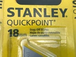 Lot Of 9 Stanley #11-301 Quick Point Blades Replacement Snap Series. Fixed Price $9.99.
