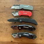 Lot Of Husky Folding Lockback Pocket Utility Knives Folder For $25 (BB4). Fixed Price $22.50.