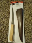 Eagle Claw Wood Handle Fillet Knife 6" Stainless Steel Blade W/sheath 03050-002. Fixed Price $12.99.