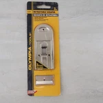 Olympia Tools 33-041 Silver Retractable Razor Scraper Set With Single Edge Blade. Fixed Price $5.05.