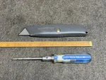 Klein 625-24 Triple Tap Tool And Utility Knife 44-100 With Blades Usa. Fixed Price $25.00.
