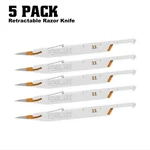 5 - Retractable Safety Razor PENBLADE#11 For Crafts, Vinyl Decals, Stickers, Art. Fixed Price $9.95.