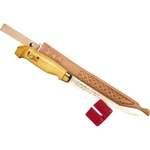 Rapala Fish 'n Fillet Knife With Single Stage Sharpener And Sheath - Tan. Fixed Price $37.00.