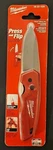 Milwaukee Fastback Folding Knife 48-22-1520 Press & Flip New Sealed. Fixed Price $15.95.