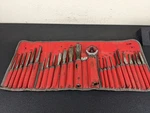 #BN965 Snap-on C-260A Punch And Chisel Set Steel Silver Black Red. Fixed Price $359.95.