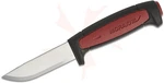 Morakniv Sweden Pro 3-5/8" Carbon Steel Blade, Red Black Rubber Handle. Fixed Price $30.00.