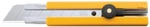 Olfa 25MM Utility Knife With Heavy Duty Snap Off Blade And Ratchet Lock. Fixed Price $16.79.