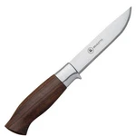 Brusletto Tiur Fixed Knife 1.4116 Stainless Blade Brown Wood Handle - BO10120. Fixed Price $89.78.