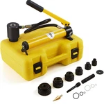 Vevor 10 Ton Hydraulic Knockout Punch Driver Kit Hole Tool 1/2"-2" With 6 Dies. Fixed Price $79.99.