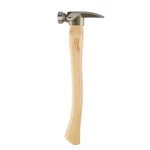 Milwaukee 48-22-9519 19OZ Smooth Face Hickory Wood Framing Hammer. Fixed Price $36.60.
