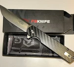 Ganzo Knives Firebird Pocket Knife Linerlock Carbon Fiber Folding D2 New. Fixed Price $25.67.