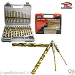 30PC Quick Change Titanium Drill Bit Set 1/4" Hex Shank Jobber Length Power Tool. Fixed Price $25.95.