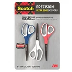 3M Scotch Precision Ultra Edge 8" Scissors Titanium Blades Count Set Free Ship. Fixed Price $24.99.