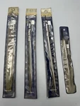 Lot Of 4 Vtg Sears Craftsman Files 8 Mill, 7 Slim Taper, Round & 6. Fixed Price $27.00.