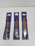 Pfeil Swiss Made Double Bevel Left Right Hand Marking Knives. Fixed Price $100.00.