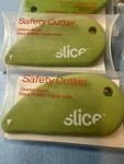 Slice 00100 Safety Cutter Micro Ceramic Knife Blade Cutting Tool Lot Of 2. Fixed Price $12.00.