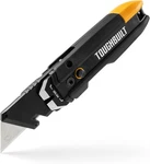 New Toughbuilt Pry Bar 3/4-IN Utility Knife With 3-BLADE On Tool Storage. Fixed Price $22.99.