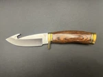 Buck Knives 191 Zipper Fixed Blade Hunting Knife Guthook Dymalux Walnut Usa Made. Fixed Price $119.99.