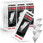Jetmore 100 Pack Utility Knife Blades SK5 Steel Box Cutter Standard. Fixed Price $11.14.