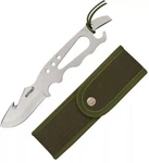 Aitor Jki Skeletal Fixed Knife 2.5" One Piece Stainless Steel Construction Blade. Fixed Price $62.69.