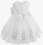 Lzh Baby Girls Dress Formal Gowns Pageant Birthday Lace Wedding Toddler. Fixed Price $25.00.