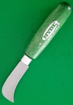 New Hyde Usa 54020 Carpet Knife 2-5/8" Long Blade Green Wood Handle. Fixed Price $19.83.