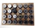 Hhip 1/8 To 1" ER-40 24 Piece Spring Collet Set (3900-5299). Fixed Price $275.00.