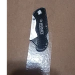 Husky Folding Utility Knife Black/silver Steel Blade Metal Handle 10766. Fixed Price $12.00.